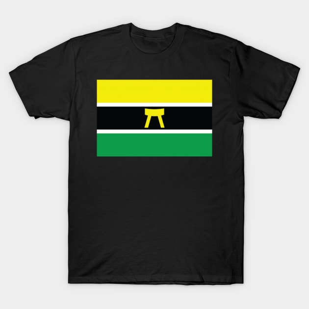 Ashantiland Seccesion Movement Flag T-Shirt by Wickedcartoons